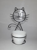 Table Cat With Pot