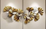 Leaves floral Metal Wall Art