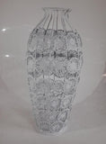 White Iron Flower Vase 