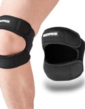 Knee Brace with Side Pads for Supportpad, Adjustable Bi-Directional Straps, Joint Pain Relief for Men & Women (Pack of 2)