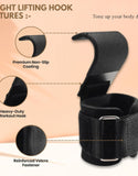 Weight Lifting Rod Hooks Wrist Support 